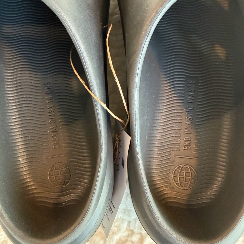 Adidas Adicane Clog Black Slip On Comfort Slides Unisex Size 6 7 NWT - Picture 6 of 7